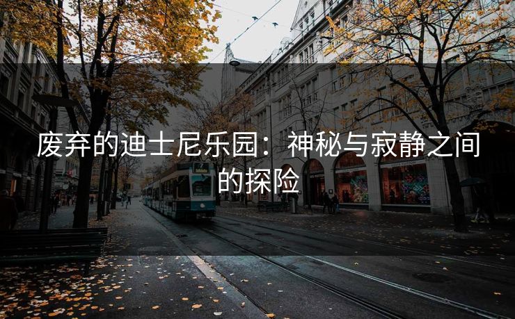 废弃的迪士尼乐园:神秘与寂静之间的探险 废弃的迪士尼乐园:神秘与寂静之间的探险